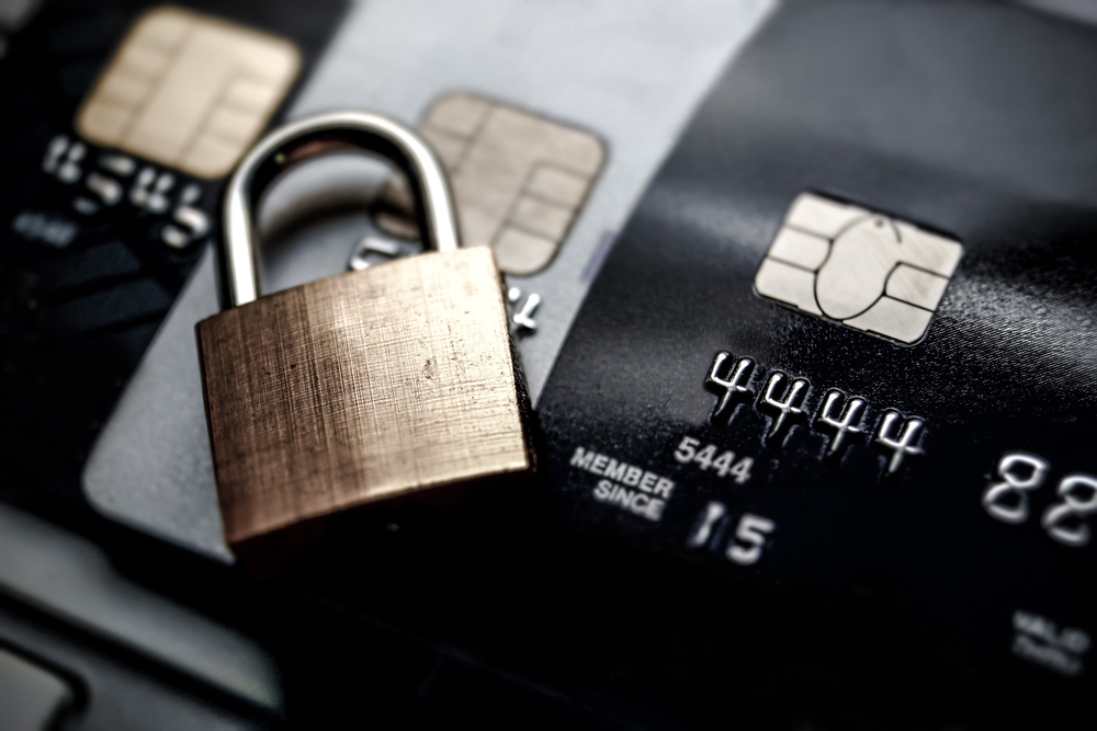 credit card fraud prevention with lock